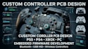 design ps5 ps4 xbox PC controller pcb with embedded firmware