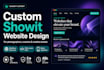 design showit website, customize showit template, update and redesign showit