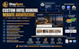 build hotel booking website with booking sync, reservation system, hotel saas