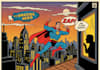 create authentic retro comic illustration