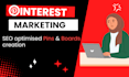 be your expert pinterest manager and designer
