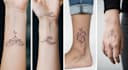 design a custom fine line minimal tattoo