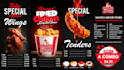 design restaurant menu, cafe menu, bar menu, TV menu and digital menu board