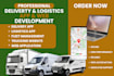 develop delivery app, logistics app, fleet management web application