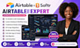 setup airtable CRM, airtable database, airtable automation, softr expert