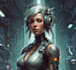 sci fi character illustration or sci fi character