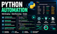 write python scripts for automation, data processing and web scraping
