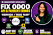 fix odoo payment gateway, API errors webhook and third party integrations