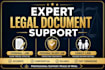 draft organized and format legal document case files