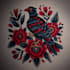 create a traditional or neo traditional tattoo design