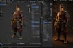 create 3d character design and blender animation