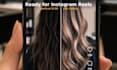 edit professional hair transformation videos for your salon