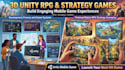 develop unity 3d rpg game, strategy game, 3d mobile game, real time rts game