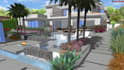 do realistic 3d pool, backyard design, outdoor living using structure studio
