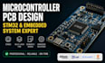 microcontroller pcb design, stm32 pcb, embedded system pcb layout expert