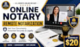notarize your document online as a remote online notary