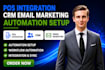 pos integration CRM email marketing automation setup