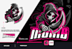 design premium esports mascot logo