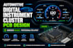 do automotive digital instrument cluster pcb with embedded can gauges
