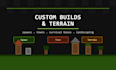 build a custom minecraft spawn, town, or terrain for your server