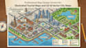 site plan design for vector map city map, tourist map and map illustration