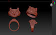 sculpt animals, reliefs and stl models for 3d printing