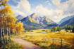 landscape oil painting art
