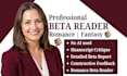 be your beta reader, beta reader fantasy, romance beta reader, alpha reader