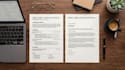 design a professional resume, CV