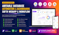 setup airtable database airtable automation dashboards softr webapp and workflow