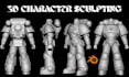 design and sculpt custom tabletop or dnd miniatures for 3d printing