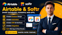setup airtable database airtable automation airtable crm softr webapp
