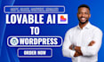 convert lovable website to wordpress elementor, lovable to wordpress, lovable ai