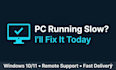 fix your windows PC problems, speed up and optimize your computer