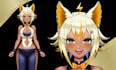 design live 2d vtuber model, 2d vtuber model 2d vtuber 2d vtuber rigging anime