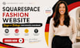 redesign luxury squarespace fashion website design clothing website development