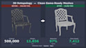 do professional manual 3d retopology and uv mapping