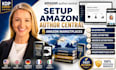setup author central page for amazon KDP book publishing