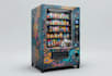 design a unique vending machine wrap