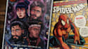 create comic book covers in a professional style