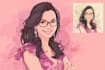 make funny cartoon character caricature