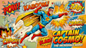 design an amazing superhero pop art