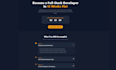 develop a responsive landing page or single page webs using HTML CSS javascript