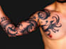 create unique custom tattoo design, tattoo sleeve