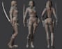 make oc character reference sheet, fursona, furry, anime and vtuber model