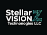 do stellar visionz technonogies ll cusing a drone to flyon logo design