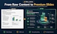 design a premium 3d pitch deck, powerpoint and business presentation