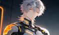 create a cinematic, edgy cyberpunk gaming avatar