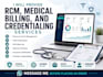 provide rcm, medical billing, and credentialing services
