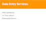 professional data entry excel services